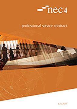 portada Nec4: Professional Service Contract (en Inglés)