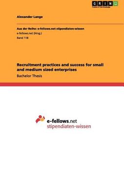 portada recruitment practices and success for small and medium sized enterprises (en Inglés)