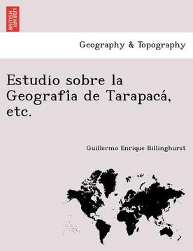 portada estudio sobre la geografi a de tarapaca etc. (in Spanish)