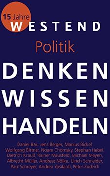 portada Denken Wissen Handeln Politik (in German)