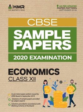 portada Sample Papers - Economics: CBSE Class 12 for 2020 Examination (en Inglés)