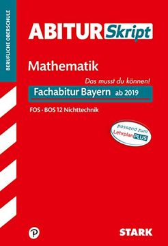 portada Abiturskript Fos/Bos - Mathematik 12. Klasse Nichttechnik - Bayern: Heft (en Alemán)