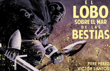 portada El Lobo Sobre el mar de Bestias (Novela Gráfica) (in Spanish)