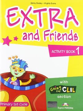 portada (11). extra and friends 1º. activity book