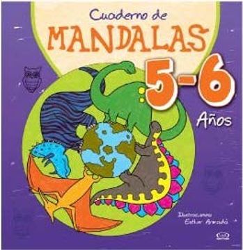 portada Cuaderno de Mandalas 5-6 Años