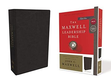 portada Nkjv, Maxwell Leadership Bible, Third Edition, Leathersoft, Black, Comfort Print (en Inglés)