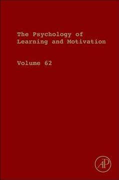 portada Psychology of Learning and Motivation: Volume 62 (en Inglés)