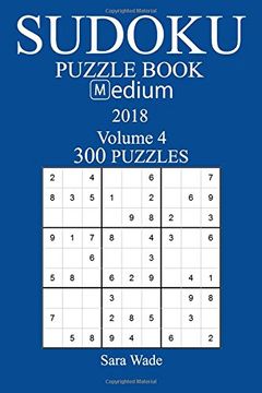 portada 300 Medium Sudoku Puzzle Book - 2018: 4