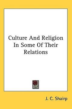 portada culture and religion in some of their relations (in English)