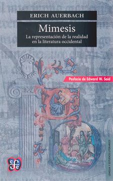 portada Mimesis: La Representación de la Realidad en la Literatura Occidental (Lengua y Estudios Literarios) (in Spanish)