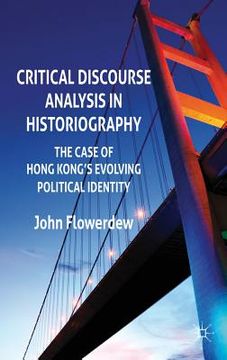 portada critical discourse analysis in historiography