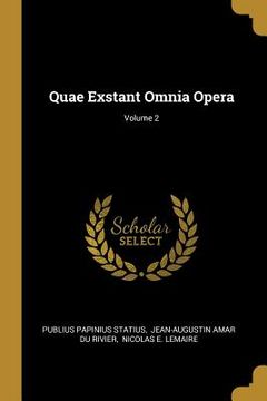 portada Quae Exstant Omnia Opera; Volume 2 (en Inglés)