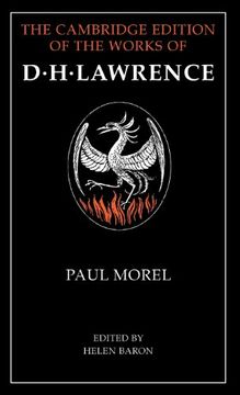 portada D. H. Lawrence: Paul Morel Hardback (The Cambridge Edition of the Works of d. H. Lawrence) (en Inglés)