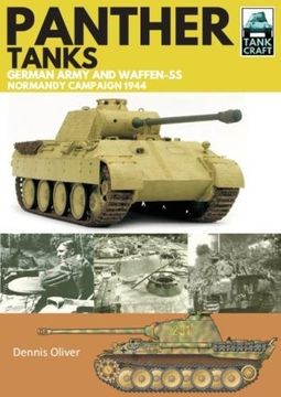 portada Panther Tanks: Germany Army and Waffen SS, Normandy Campaign 1944 (Tankcraft)