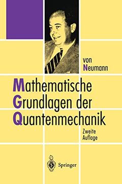 portada Mathematische Grundlagen der Quantenmechanik (en Alemán)