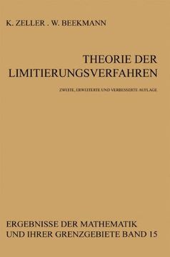 portada Theorie der Limitierungsverfahren (Ergebnisse der Mathematik und ihrer Grenzgebiete. 2. Folge)