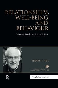 portada Relationships, Well-Being and Behaviour (World Library of Psychologists) (in English)