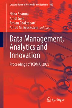 portada Data Management, Analytics and Innovation: Proceedings of Icdmai 2023 (en Inglés)