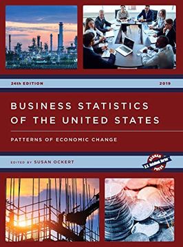 portada Business Statistics of the United States 2019: Patterns of Economic Change, 24Th Edition (U. St Databook Series) (en Inglés)