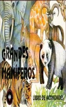 portada Grandes Mamíferos. Libro de Actividades (Libros de Actividades) (in Spanish)