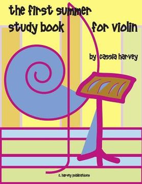 portada The First Summer Study Book for Violin (en Inglés)