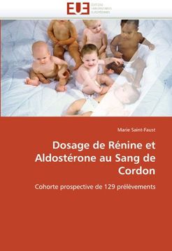 portada Dosage de Renine Et Aldosterone Au Sang de Cordon