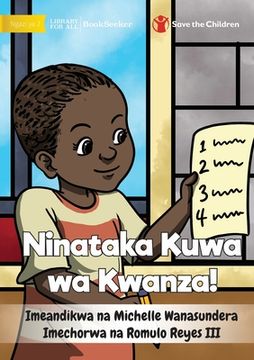 portada I Want To Go First! - Ninataka Kuwa wa Kwanza! (in Swahili)