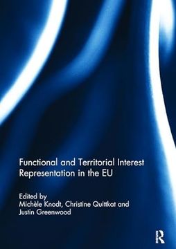 portada Functional and Territorial Interest Representation in the Eu (en Inglés)