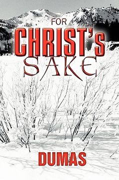 portada for christ's sake (en Inglés)