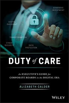 portada Duty of Care: An Executive's Guide for Corporate Boards in the Digital era (en Inglés)