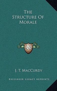 portada the structure of morale (en Inglés)