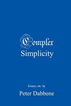 portada Complex Simplicity (en Inglés)