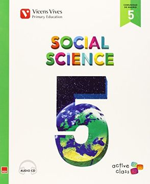 portada Social Science 5 Madrid+ Cd (active Class)