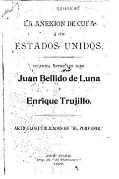 portada La anexión de Cuba á los Estados Unidos (Spanish Edition)