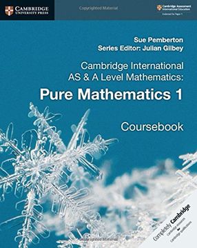 portada Cambridge International as & a Level Mathematics: Pure Mathematics 1 Cours 