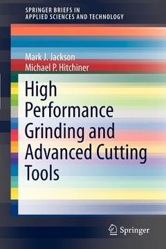 portada high performance grinding and advanced cutting tools (en Inglés)