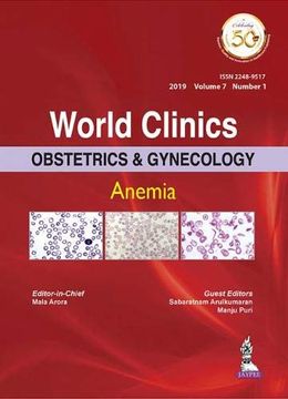 portada World Clinics in Obstetrics and Gynecology: Anemia (en Inglés)