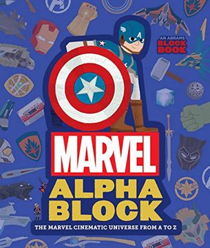 portada Marvel Alphablock: The Marvel Cinematic Universe From a to z (an Abrams Block Book) (en Inglés)