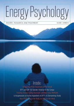 portada Energy Psychology Journal, 7: 2 (en Inglés)