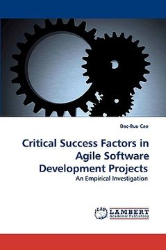 portada critical success factors in agile software development projects
