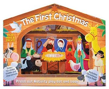 portada The First Christmas (Junior Press Out and Build Gift Box)