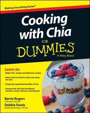 portada Cooking With Chia For Dummies (en Inglés)