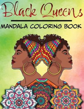 portada Black Queens - Mandala Coloring Book
