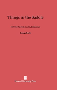 portada Things in the Saddle (in English)