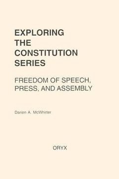 portada freedom of speech, press, and assembly (in English)