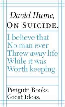 portada Great Ideas on Suicide (Penguin Great Ideas) (in English)