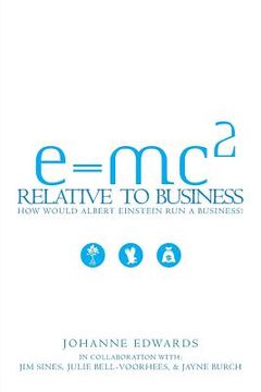 portada e=mc2 relative to business (in English)