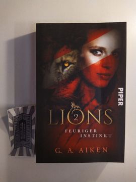portada Feuriger Instinkt. (Lions 2). (in German)