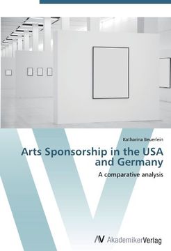 portada Arts Sponsorship in the USA and Germany: A comparative analysis