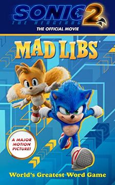 portada Sonic the Hedgehog 2: The Official Movie mad Libs: World'S Greatest Word Game 